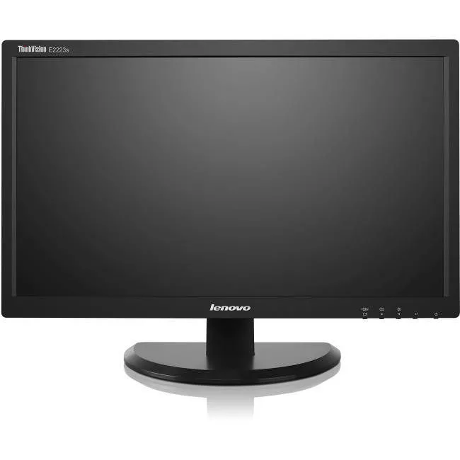 Lenovo 60AFHAR1US ThinkVision E2223s 21.5" Full HD LCD Monitor - 16:9 - Raven Black
