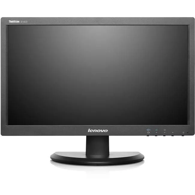 Lenovo 60B8AAR6US ThinkVision E1922 18.5" WXGA LCD Monitor - 16:9 - Black