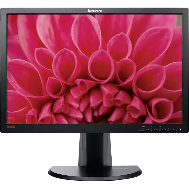 Lenovo 60A6MAR2US ThinkVision LT2452p 24" Class WUXGA LCD Monitor - 16:10 - Business Black