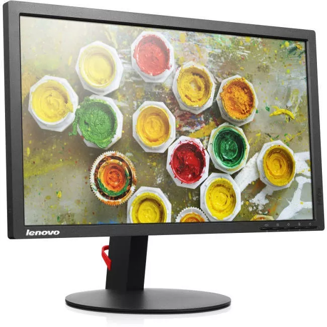 Lenovo 60CAMAR6US ThinkVision T2224p Full HD LCD Monitor - 16:9 - Raven Black