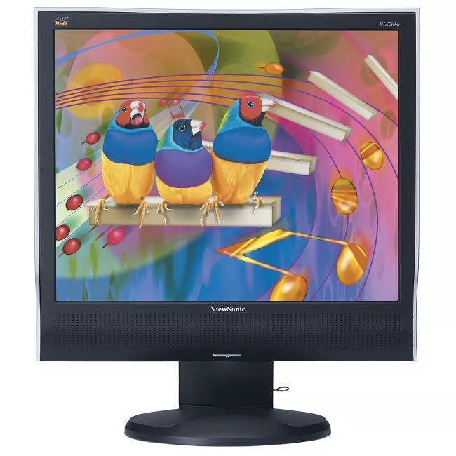 ViewSonic VG730M Graphic 17" Class SXGA LCD Monitor - Black