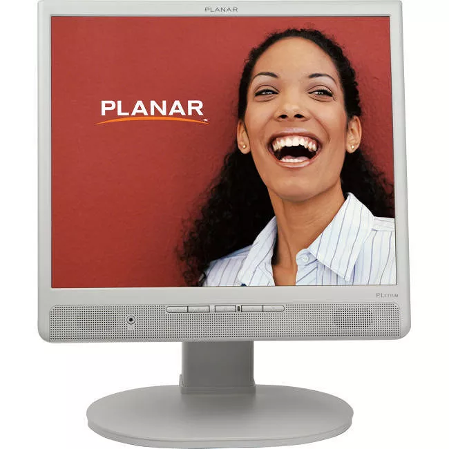 Planar 997-5509-00 PL1711M 17" Class SXGA LCD Monitor - 5:4 - White