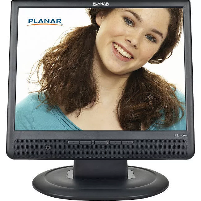 Planar 997-5905-00 PL1500M 15" Class XGA LCD Monitor - 4:3 - Black