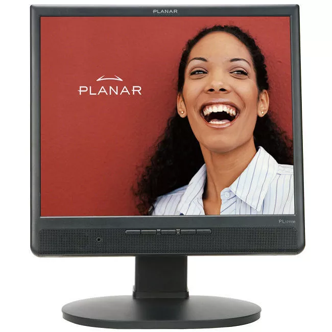 Planar 997-3111-00 PL1711M 17" Class SXGA LCD Monitor - 4:3 - Black
