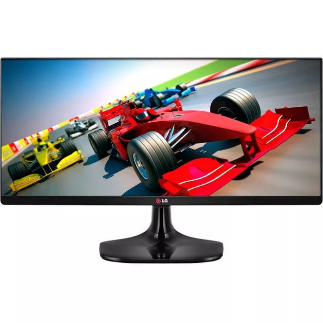 LG 25UM55-P 25" Class UW-UXGA LCD Monitor - 21:9 - High Glossy Black