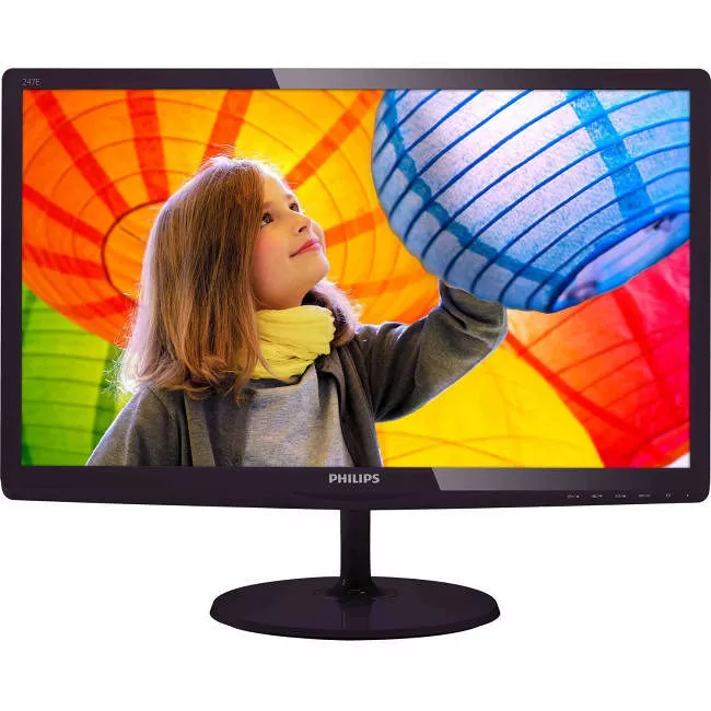 Philips 247E6QDSD E-line 23.6" LED LCD Monitor - 16:9 - 5 ms