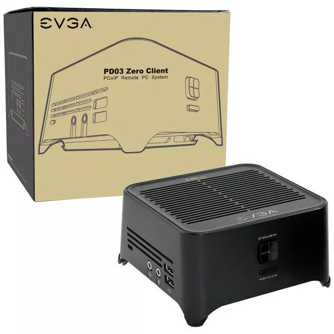 EVGA 124-IP-PD03-KR PD03 Zero Client Tera1100 - TAA Compliant