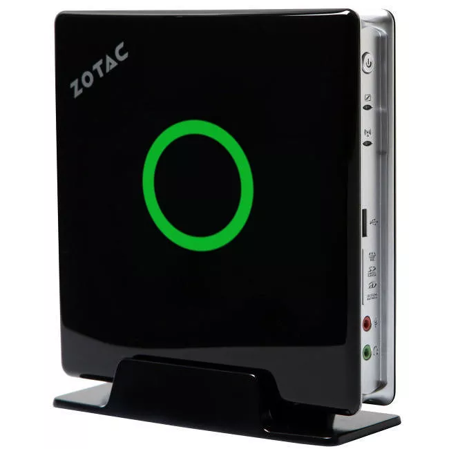 ZOTAC ZBOX-AD02-U ZBOX AD02 Desktop Computer - AMD E-350 - Mini PC - Black