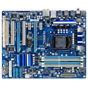GIGABYTE GA-P55A-UD3 Desktop Motherboard - 1x Intel P55 Express - 4x DDR3 - RAID - 2x PCIe x16 - Enhanced EATX