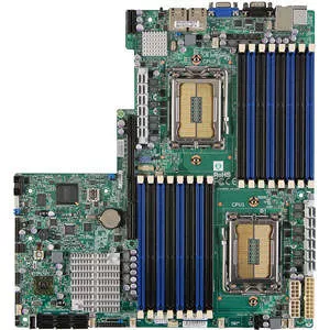 Supermicro H8DGU-F-O Server Motherboard - 2x Socket G34 LGA-1944 - AMD SR5670 - 16x DDR3 - RAID - EATX
