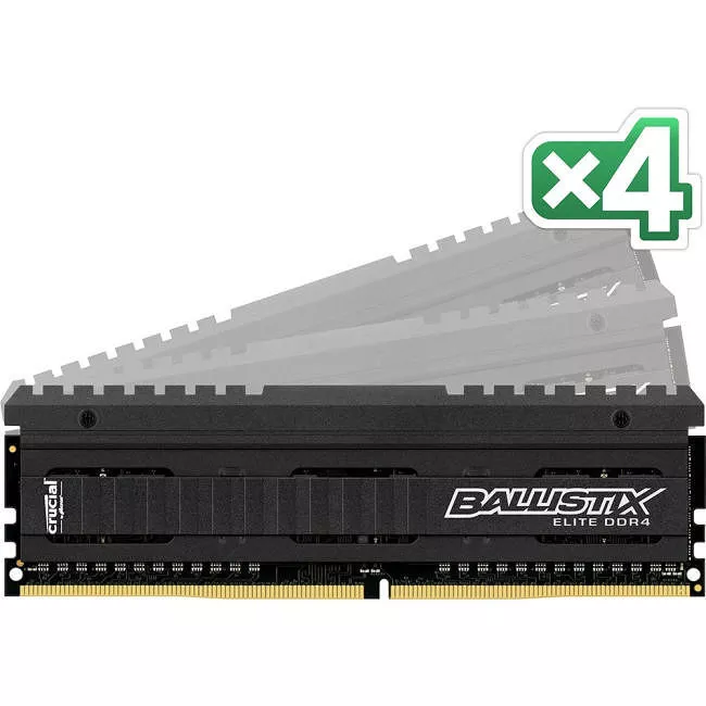 Crucial BLE4K8G4D26AFEA Ballistix Elite 32GB (4 x 8 GB) DDR4 SDRAM Memory Module