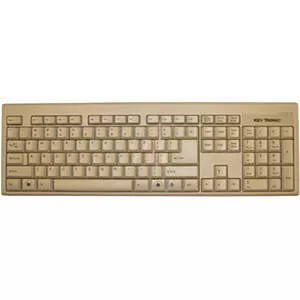 KeyTronic KT400P1 KT400 Beige PS/2 Keyboard