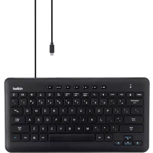 Belkin B2B120-BLK Secure Wired Keyboard