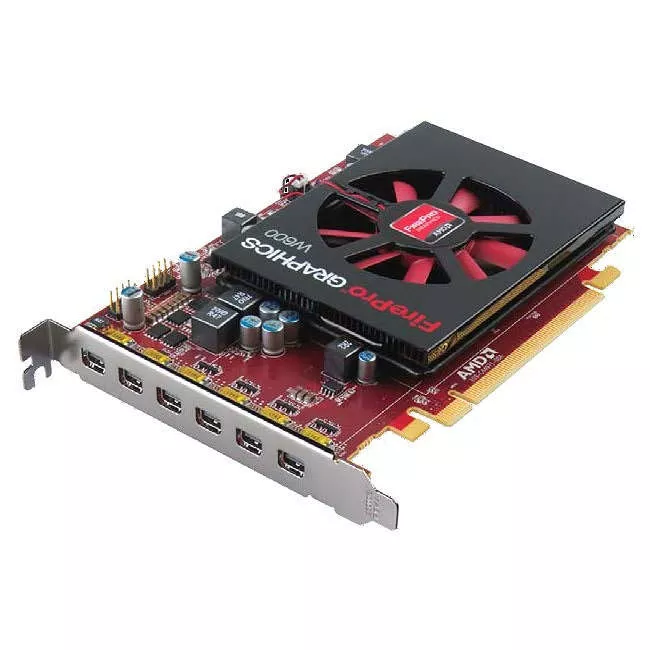 AMD 100-505746 FirePro W600 Graphic Card - 2 GB GDDR5 - PCIe- Half-length