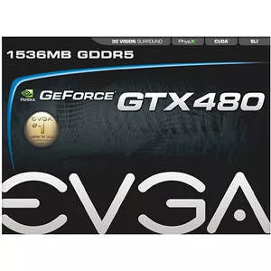 EVGA 015-P3-1480-TR NVIDIA GeForce 480 Graphic Card - 1.50 GB GDDR5