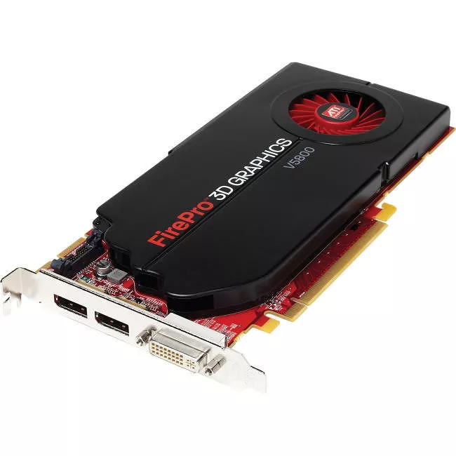 AMD 100-505682 FirePro V5800 Graphic Card - 1 GB GDDR5 - PCI-E 2.1 x16 - Full-length/Full-height