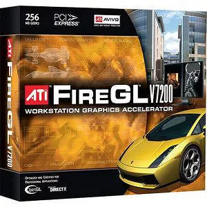 AMD 100-505121 FireGL V7200 Graphics Card