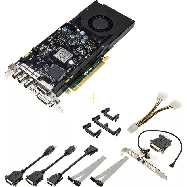 PNY VCQK4200SDI-PB NVIDIA Quadro K4200 Graphic Card - 4 GB GDDR5 + Quadro SDI (Turnkey Kit)