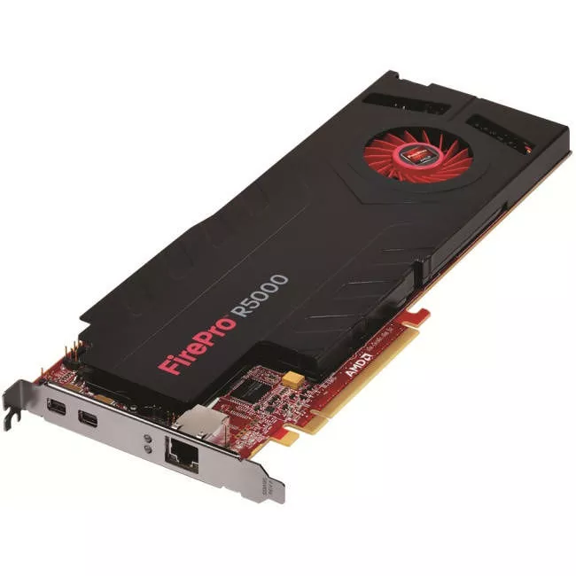 AMD 100-505855 FirePro R5000 - 2 GB GDDR5 - PCIe 3.0 - Full-length/height - Single Slot