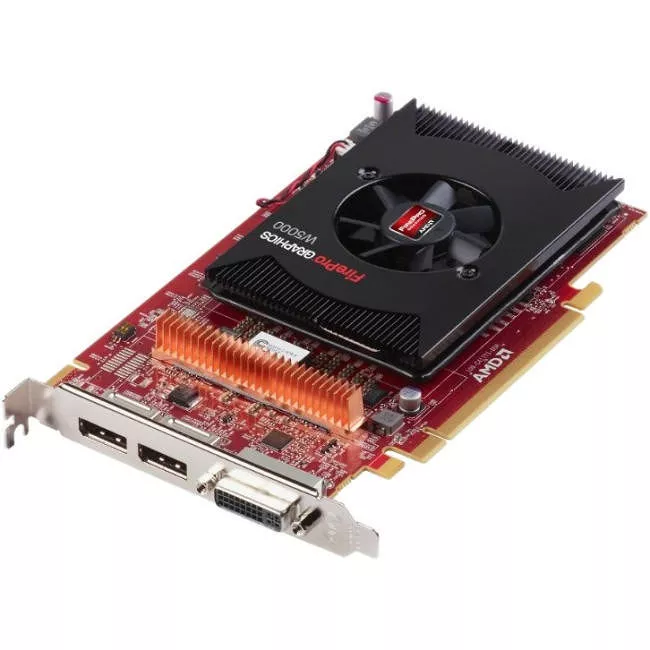 AMD 100-505842 FirePro W5000 Graphic Card - 825 MHz Core - 2 GB GDDR5 - PCI-E 3.0 x16 - Half-length
