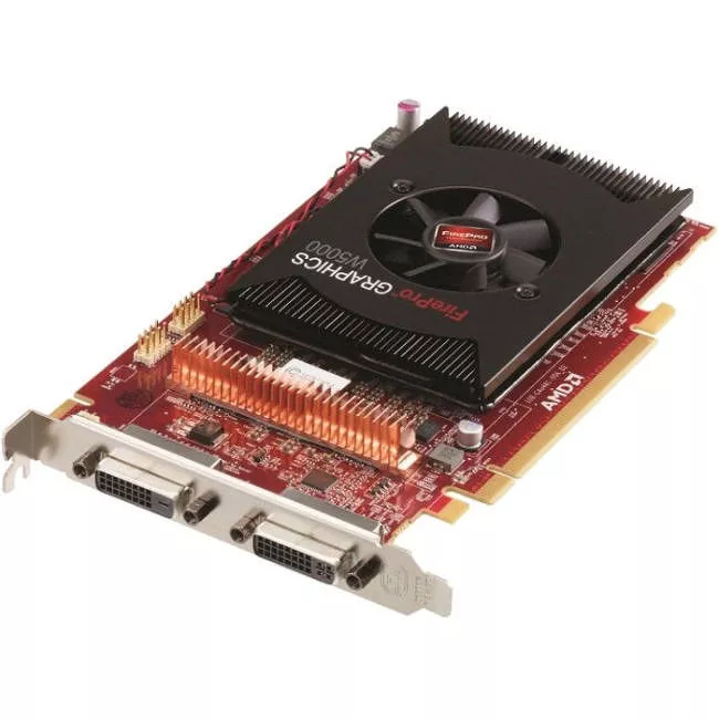 AMD 100-505838 FirePro W5000 Graphic Card - 825 MHz Core - 2 GB GDDR5 - PCI-E 3.0 x16 - Half-length