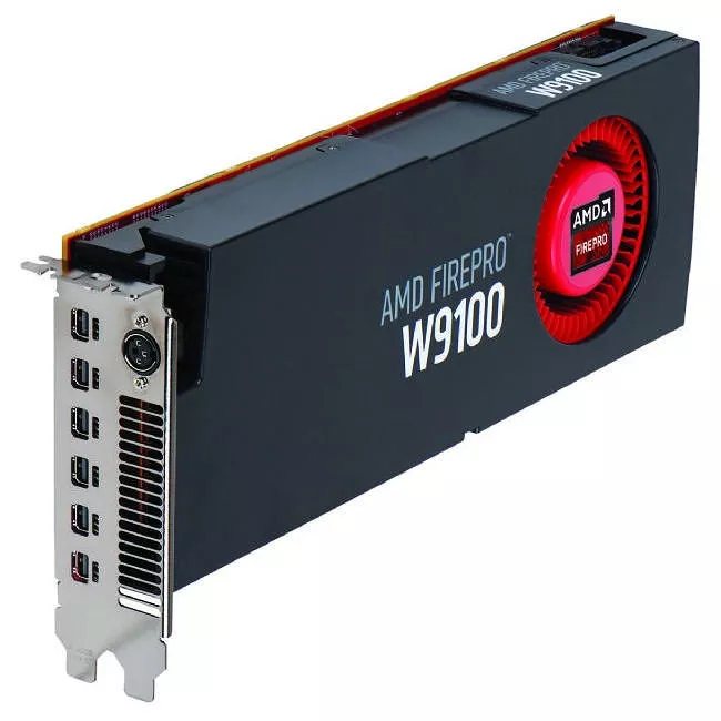 AMD 100-505725 FirePro W9100 - 16 GB GDDR5 - PCI-E 3.0 x16 - Dual Slot Graphic Card