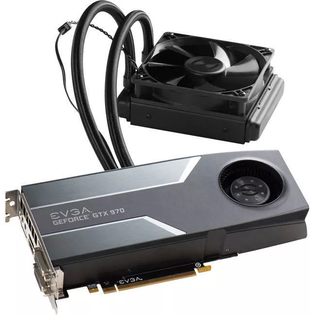 EVGA 04G-P4-1976-KR GeForce GTX 970 Graphic Card - 1.14 GHz Core - 4 GB GDDR5 - PCI-E - Dual Slot