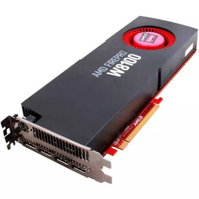 AMD 100-505738 FirePro W8100 8 GB GDDR5 Graphic Card - PCIe 3.0 x16 - Dual Slot