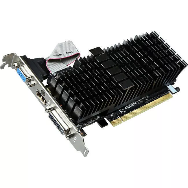 GIGABYTE GV-N710SL-1GL NVIDIA GeForce GT 710 Graphic Card - 1 GB GDDR3 - Low-profile