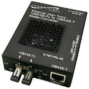 Transition Networks E-TBT-FRL-05(HT)-NA Fast Ethernet Stand-Alone Media Converter