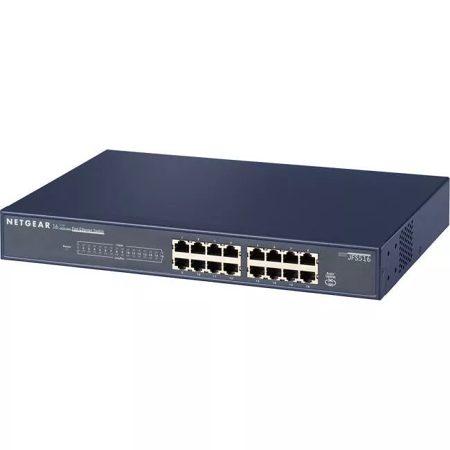 NETGEAR JFS516-200NAS ProSafe 16-Port 10/100 Mbps Fast Ethernet Switch