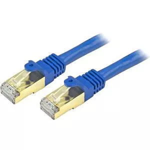 StarTech C6ASPAT9BL 9 ft CAT6a Ethernet Cable - 10G Blue UL/TIA RJ45