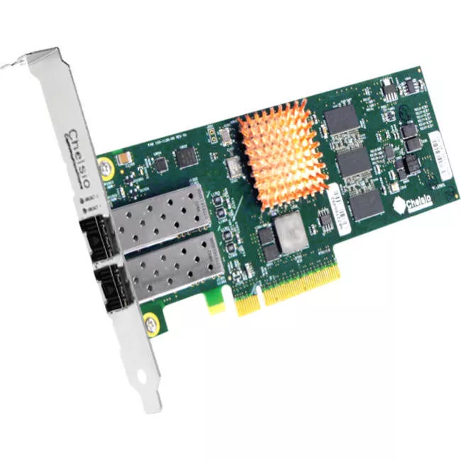 Chelsio T420-LL-CR HighPerformance, Dual Port 10GbE Unified Wire Adapter
