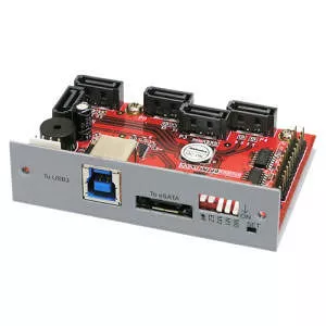 Addonics AD5HPMREU HPM-XU 5-port Serial ATA Controller