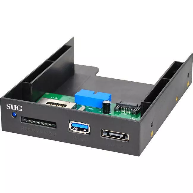 SIIG JU-MR0911-S1 USB 3.0 Internal Bay Multi Card Reader/eSATA