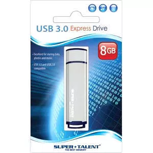 Super Talent ST3U8EST2 8 GB USB 3.0 Express ST2