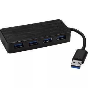StarTech ST4300MINI 4 Port USB 3.0 Hub 5Gbps w/ Fast Charge