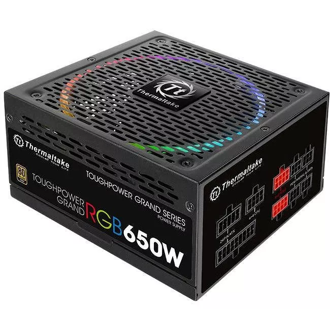 Thermaltake PS-TPG-0650FPCGUS-R Toughpower Grand RGB 650W Gold Fully Modular Power Supply