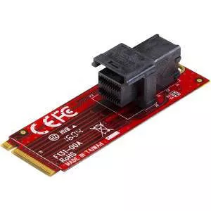 StarTech M2E4SFF8643 U.2 to M.2 Adapter for U.2 NVMe SSD - M.2 PCIe x4 Host Interface