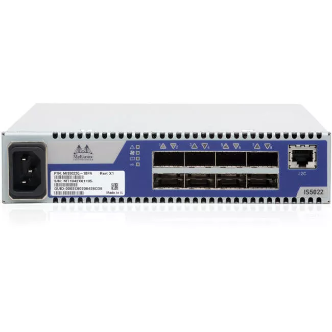 Mellanox MIS5022Q-1BFR InfiniScale IV IS5022 InfiniBand Switch