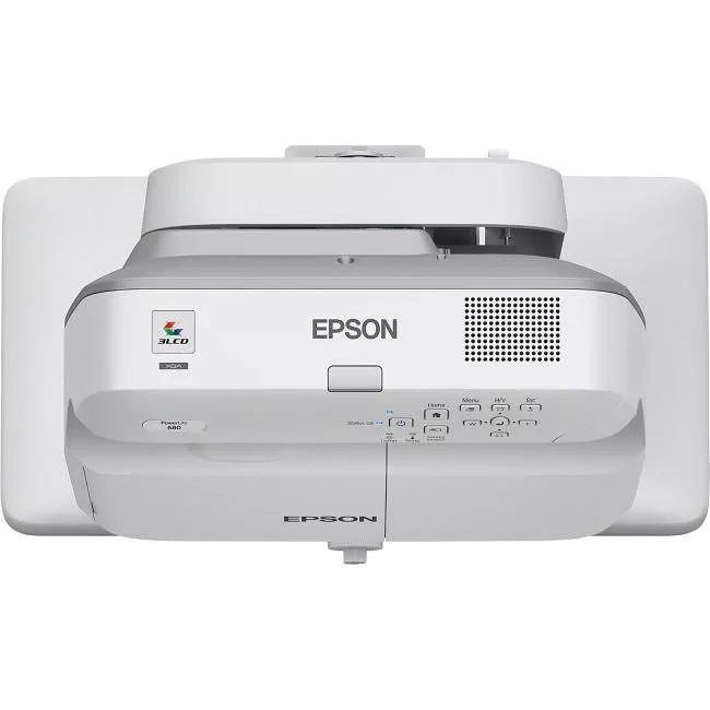Epson V11H746520 PowerLite 680 Ultra Short Throw LCD Projector - HDTV - 4:3