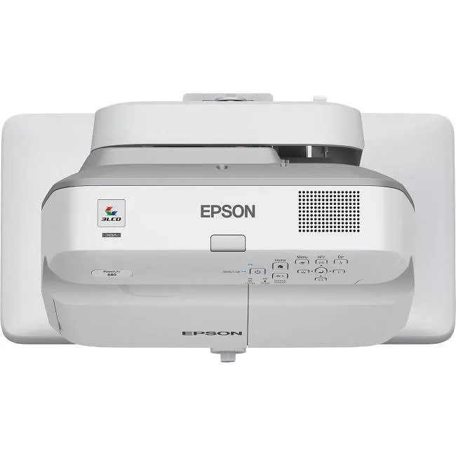 Epson V11H746520 PowerLite 680 Ultra Short Throw LCD Projector - 4:3