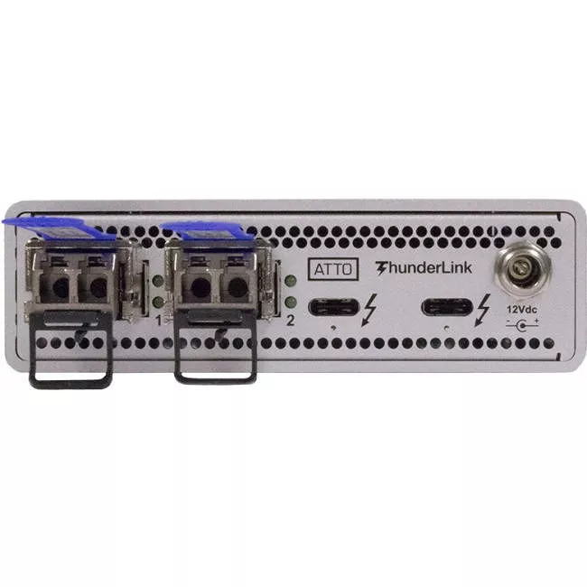ATTO TLNS-3102-D00 40Gb/s Thunderbolt 3 (2-port) to 10GbE (2-Port) (includes SFPs)