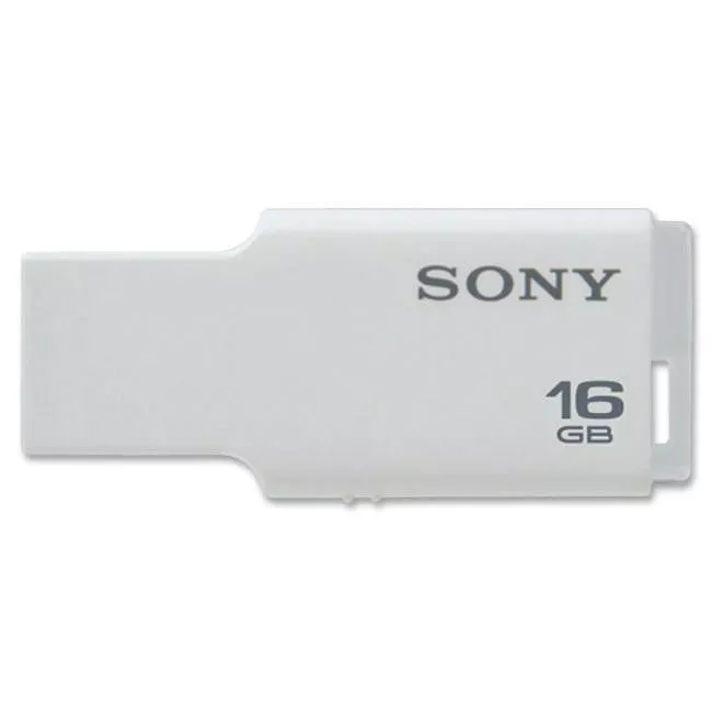Sony USM16GM/W 16 GB Micro Vault Tiny USM16GM USB 2.0 Flash Drive