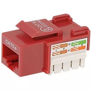 Belkin R6D024-AB5E-RED Cat.5e Keystone Jack