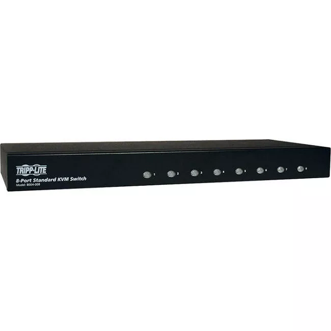 Tripp Lite B004-008 8-Port Rackmount KVM Switch PS/2 Compact 1U