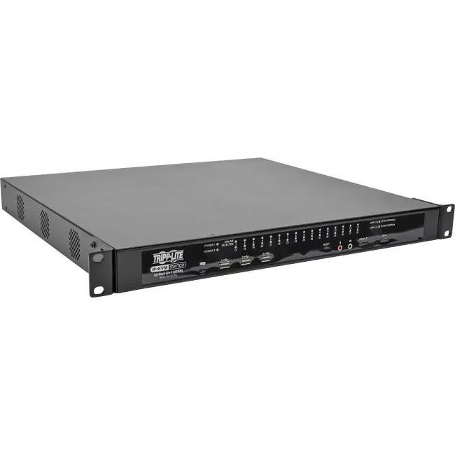 Tripp Lite B064-032-02-IPG NetDirector 32-Port Cat5 KVM over IP Switch - Virtual Media 2 Remote + 1 Local User 1U Rack-Mount TAA