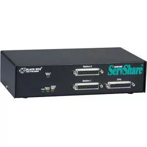 Black Box KV752A SERVSHARE Reverse KVM Switch - VGA, PS/2, 2-Port