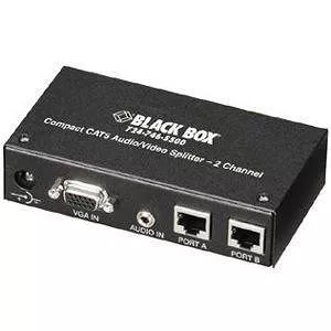 Black Box AC154A-2 CAT5 Audio/Video Splitter - 2-Channel