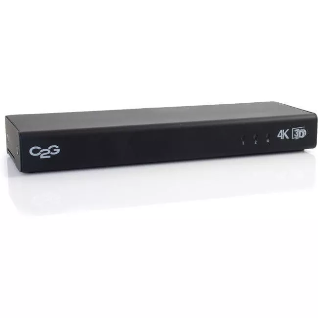 C2G 40471 2-Port HDMI Splitter - 4K 30Hz (TAA Compliant)